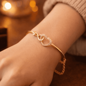 Elaina | Infinity Heart Bracelet