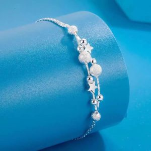 Emily | Star Beaded Chain Bracelet